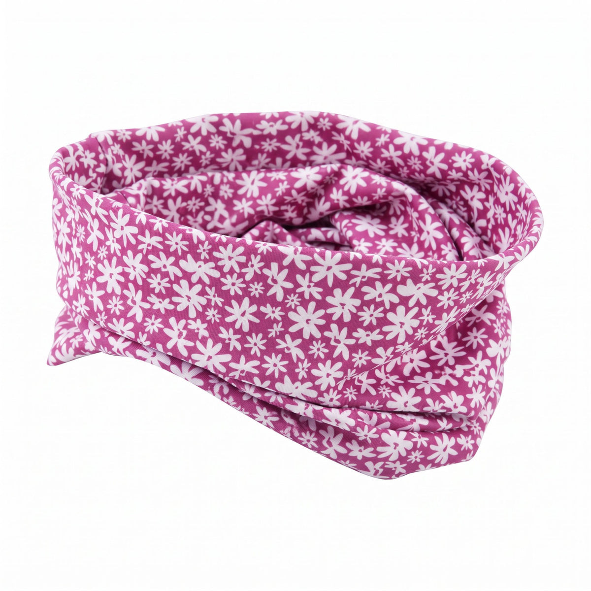 JRB Snood - Fuchsia Ditsy Flowers