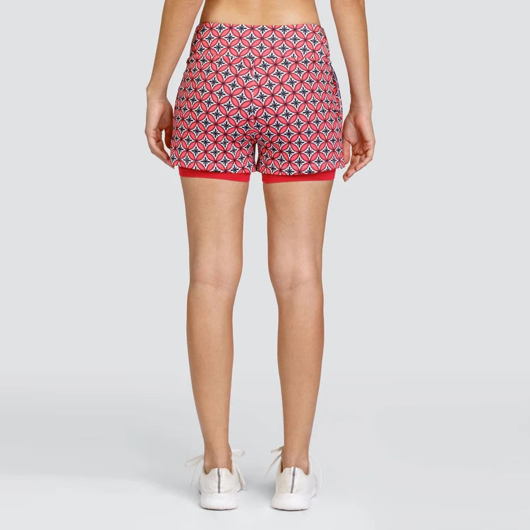 Tail Slice shorts - Sphere red