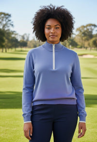 JRB Lined Sweater - Cornflower Blue