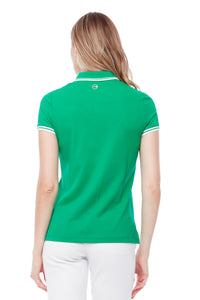 Swing Control pique short sleeved polo - Jelly Bean Green