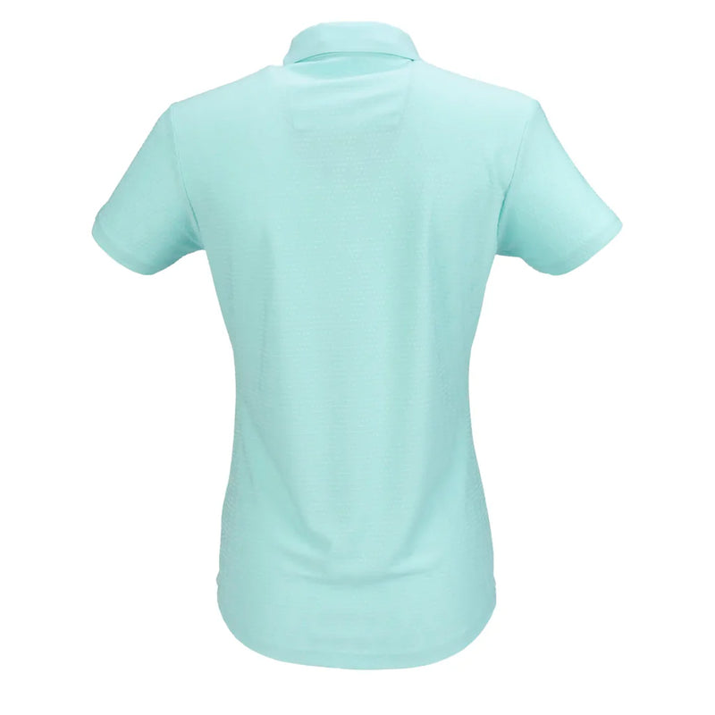 Nancy Lopez Tempo short sleeved polo - Ice