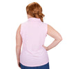 Nancy Lopez Tempo sleeveless polo - Burst