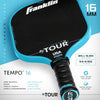 Franklin FS Tour Tempo pickleball paddle - Blue, pink or grey