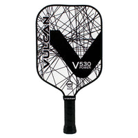 Vulcan V530 Power pickleball paddle - Black Lazer