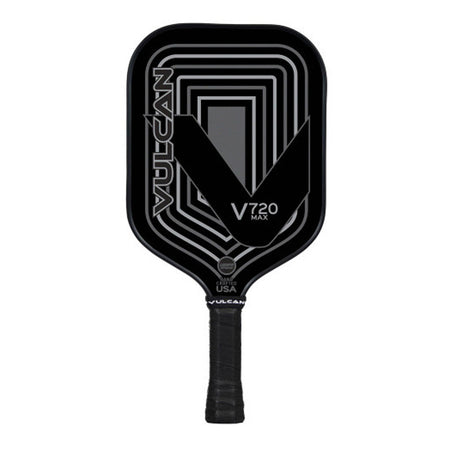 Vulcan V530 Power pickleball paddle - Black Lazer