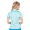 Nancy Lopez Vine short sleeved polo - Ice Multi