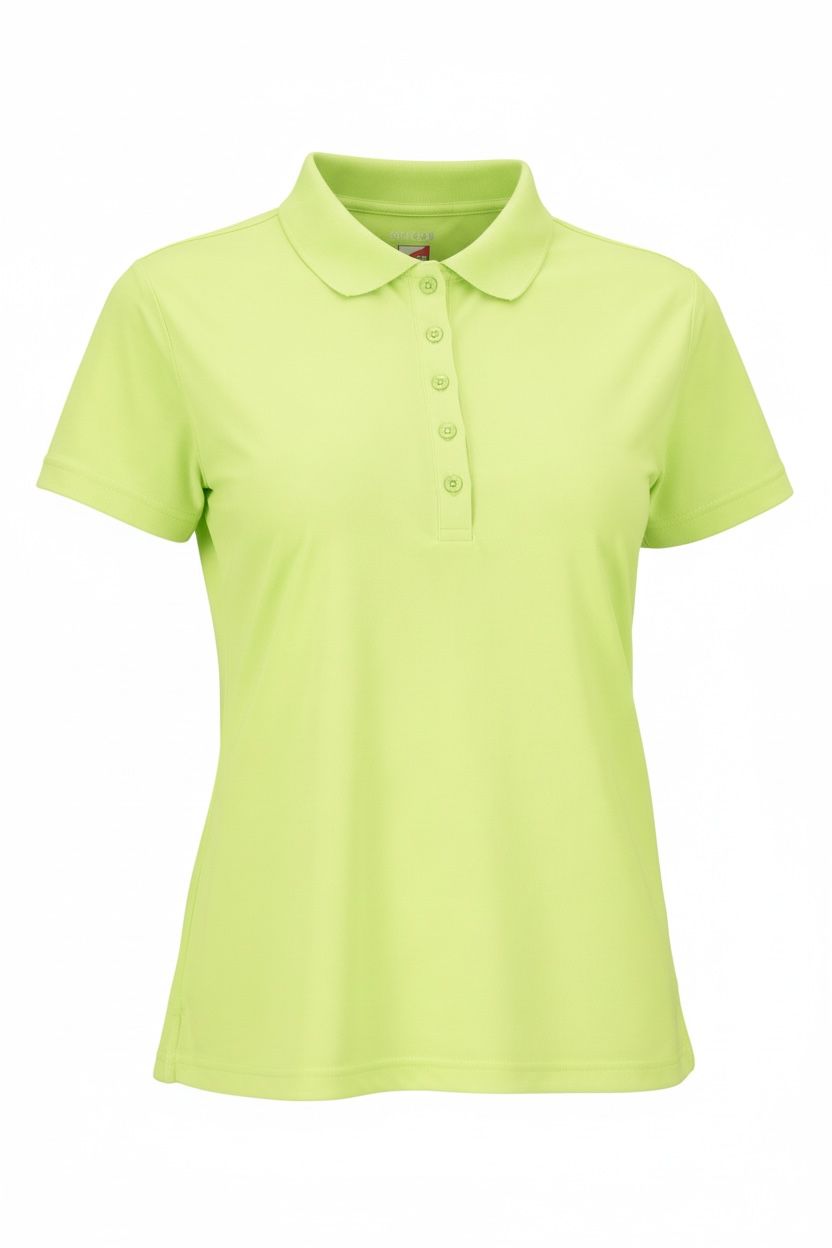 JRB Pique Short Sleeved Polo - Lime