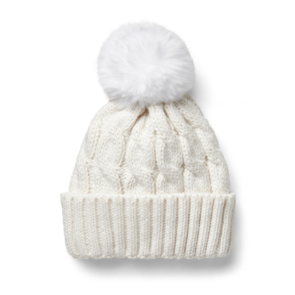 JRB bobble hat - Winter White