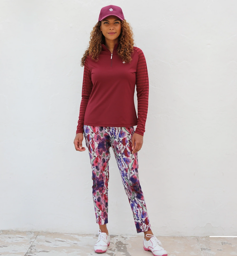 Famara ankle pants - Anemone