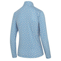 Island Green Leaf Windstopper Full Zip - Blue