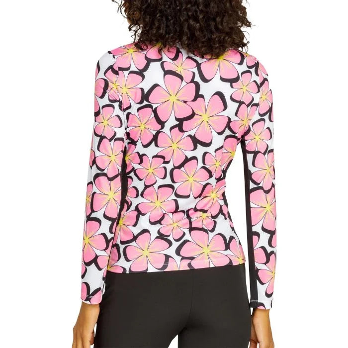 Tail Trey Long Sleeved Top - Glimmer Petals