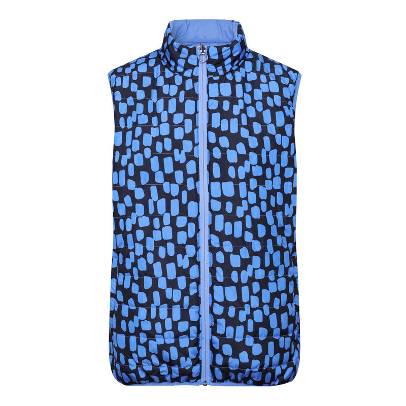 JRB padded reversible gilet - Cornflower blue