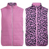 JRB padded reversible gilet - Fuchsia