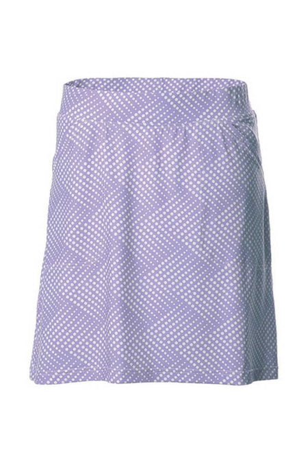 Swing Control scalloped skort (18") - Scales white