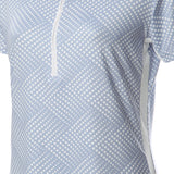 JRB short sleeved shirt - Glacier blue dot