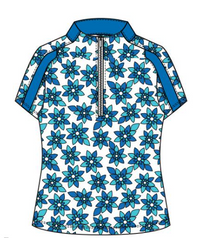 Tail Mckenna Short Sleeved Sleeved Top  - Wispy Floret