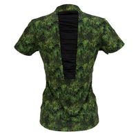 Nancy Lopez Sonora short sleeved polo - Black multi