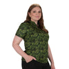 Nancy Lopez Sonora short sleeved polo - Black multi