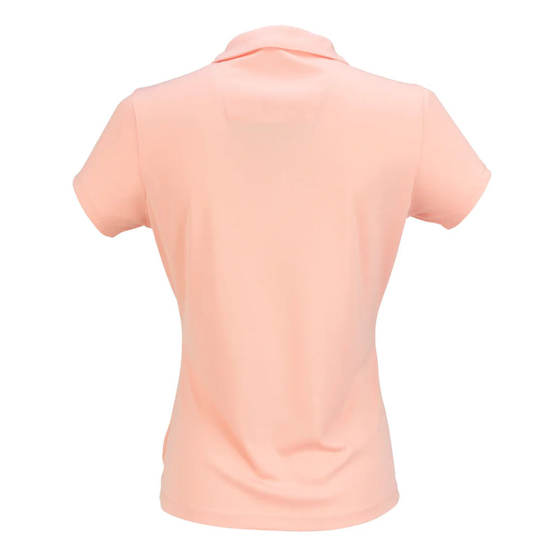 Nancy Lopez Legacy short sleeved polo - Quartz pink