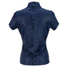 Nancy Lopez Sizzle short sleeved polo - Navy