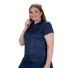 Nancy Lopez Sizzle short sleeved polo - Navy