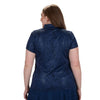 Nancy Lopez Sizzle short sleeved polo - Navy