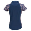 Nancy Lopez Sol short sleeved polo -Navy multi
