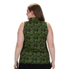 Nancy Lopez Sonora sleeveless polo - Black multi