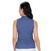 Nancy Lopez Fresh sleeveless polo - Navy
