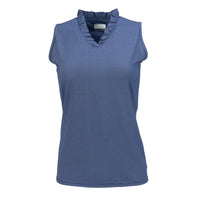 Nancy Lopez Fresh sleeveless polo - Navy