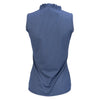 Nancy Lopez Fresh sleeveless polo - Navy