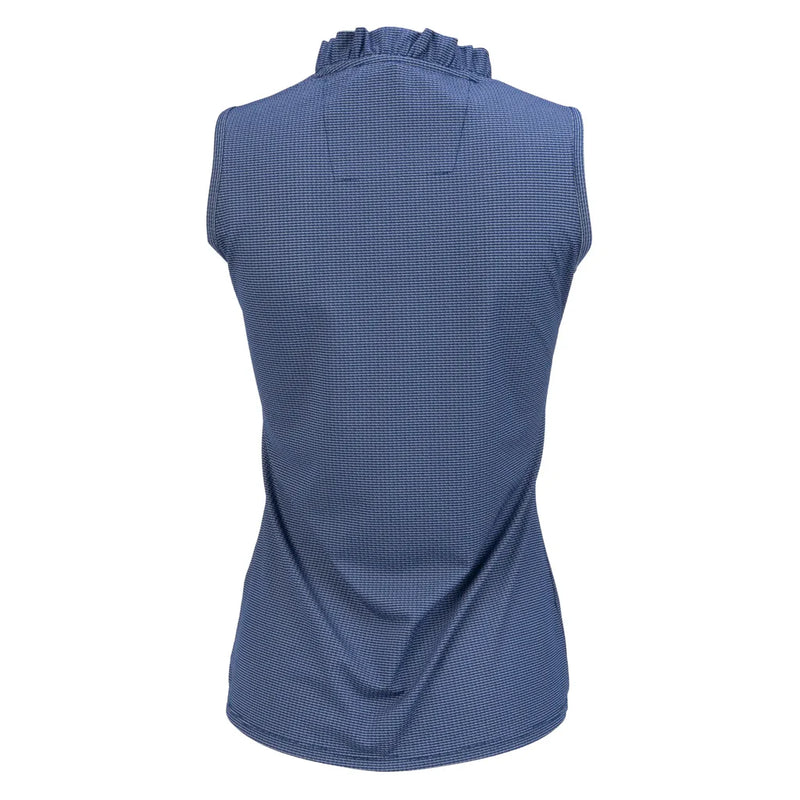 Nancy Lopez Fresh sleeveless polo - Navy