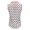 Nancy Lopez Yuma sleeveless polo - Quartz multi