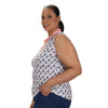 Nancy Lopez Yuma sleeveless polo - Quartz multi