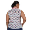 Nancy Lopez Yuma sleeveless polo - Quartz multi