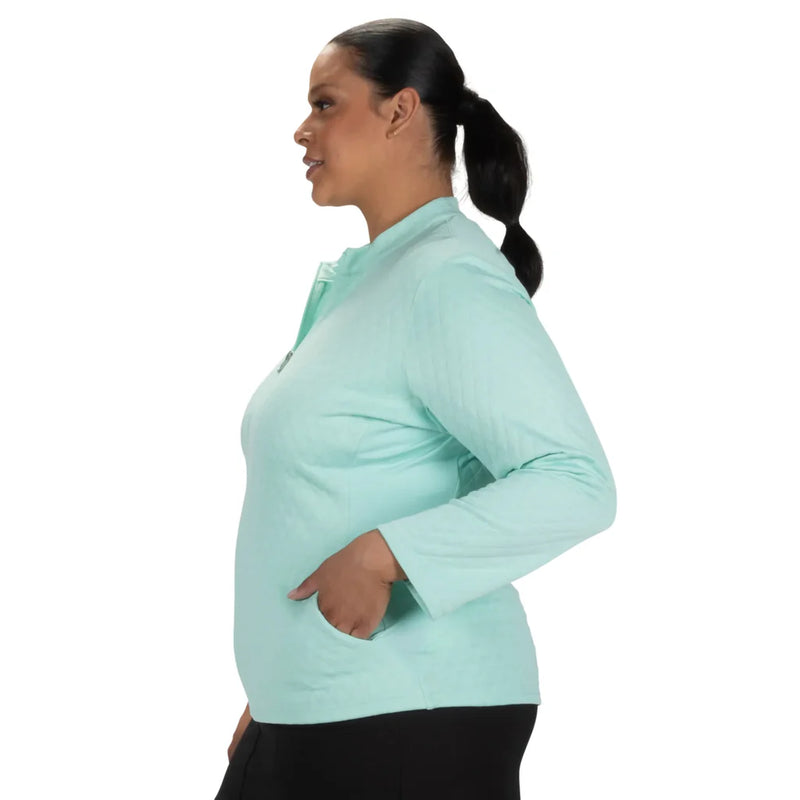 Nancy Lopez Zeal Jacket  - Aqua