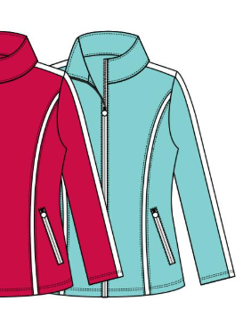 Tail Reilly Full Zip Jacket - Aqua Sky