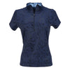 Nancy Lopez Sizzle short sleeved polo - Navy