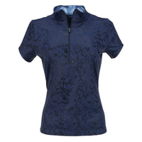 Nancy Lopez Sizzle short sleeved polo - Navy