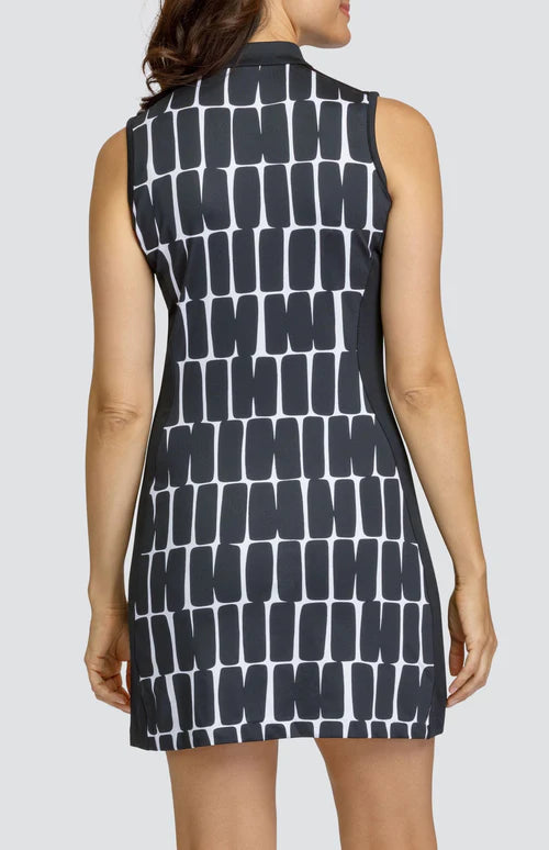 Tail Tyleigh Sleeveless dress 35" - Checkered Geo