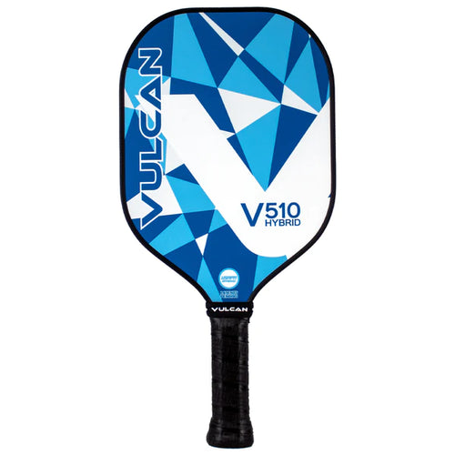 Vulcan V510 Hybrid pickleball paddle - Blue Geo
