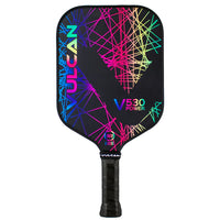 Vulcan V530 Power pickleball paddle - Rainbow Lazer