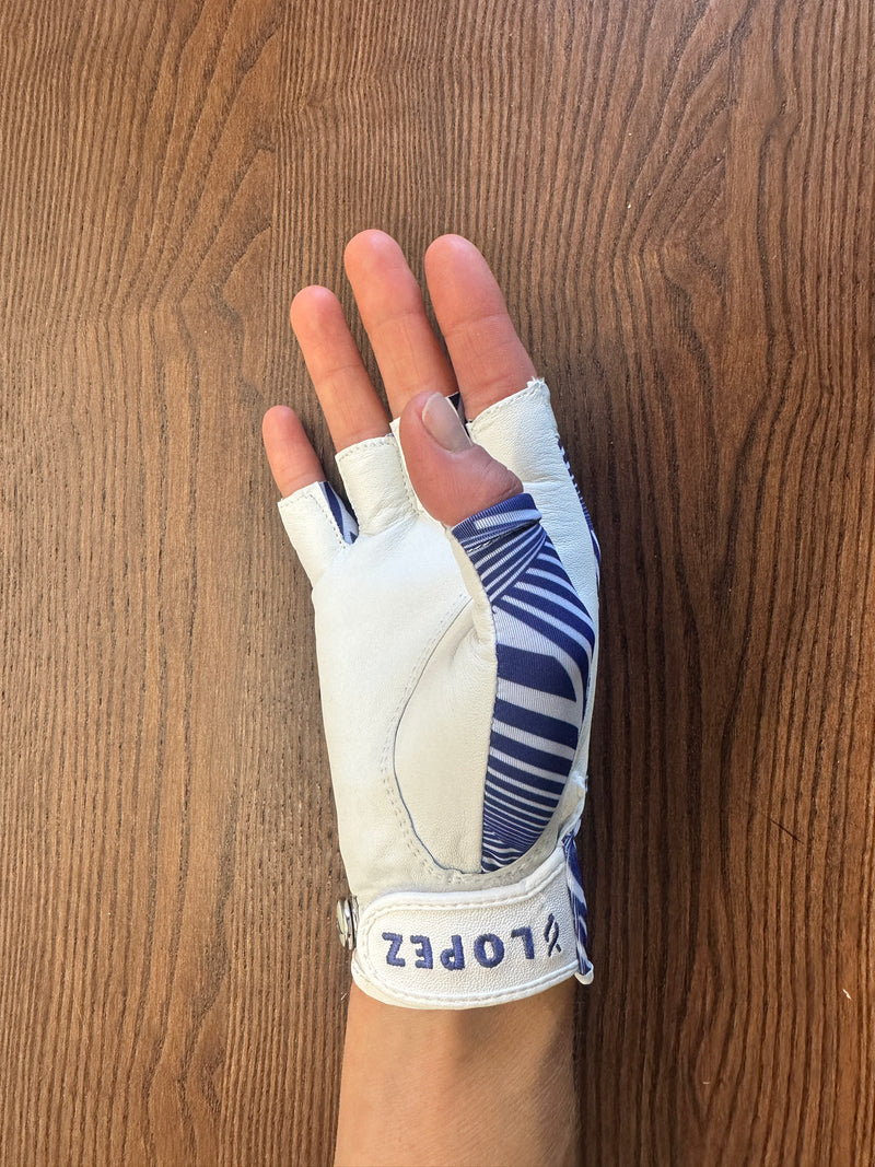 Nancy Lopez Half Finger Golf Glove (right hand) - Dizzy