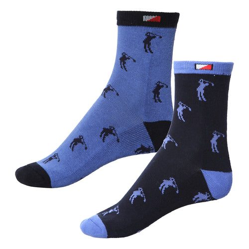 JRB Ladies Golf Sock (2 pair) - Denim Blue/Navy