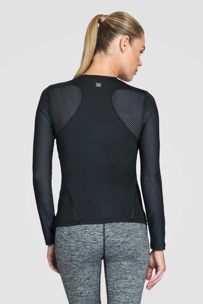 Tail Orion Long Sleeved Top - Black
