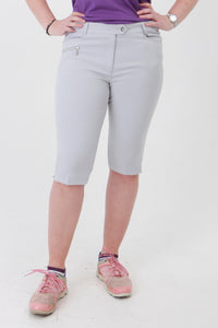 Golfing ladies, we know you're going to love these ladies golf shorts. If you are looking for golf clothes for women then look at these fashionable, stylish light grey ladies golf shorts. Matched with the JRB Ladies Golf shirts in various stunning designs and you will look amazing when out playing your Daily Sports.