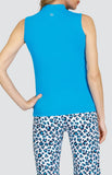 Tail Sandria sleeveless top - Destiny Blue