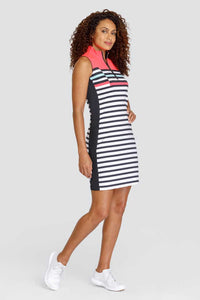 Tail Soleil 36.5" dress - Offset Stripe