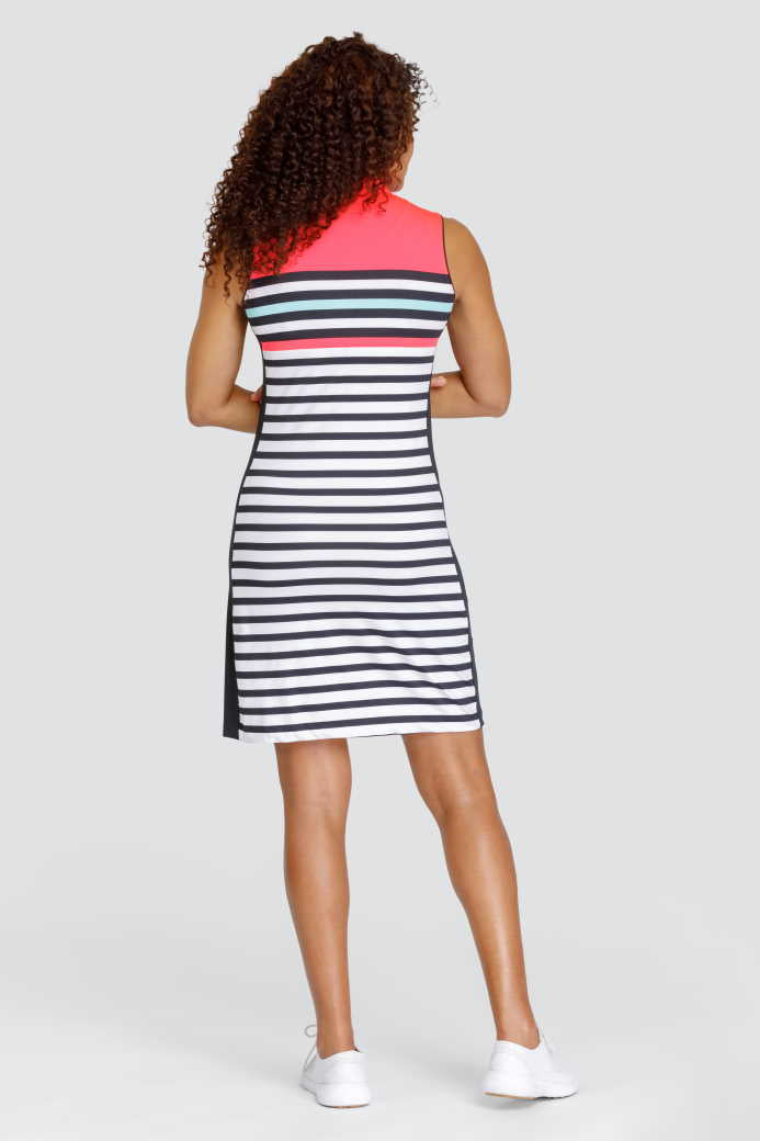 Tail Soleil 36.5" dress - Offset Stripe