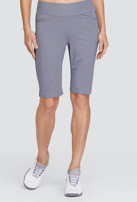 Nancy Lopez Ace shorts - Silvery grey
